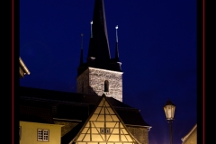 stadtkirche bei nacht